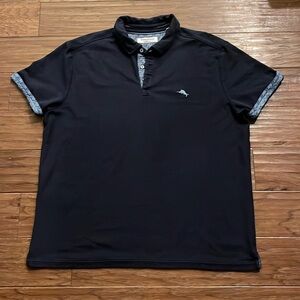 Tommy Bahama Island Zone Mens’s Navy Blue Polo Shirt Size XL